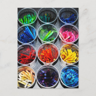 Crayons Postcard