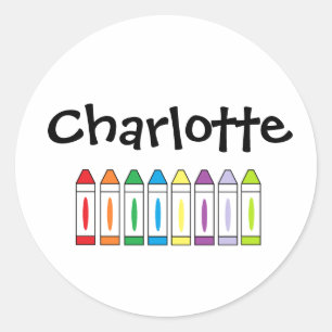 "Crayons" Sticker