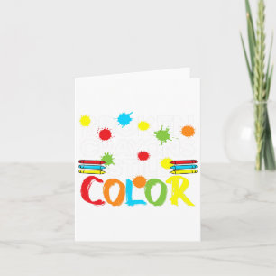 Crayons Still Colour Mental Health Awareness 5 Card
