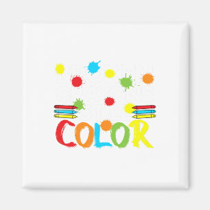 Crayons Still Colour Mental Health Awareness 5 Magnet