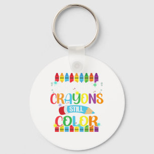 Crayons Still Colour Mental Health Awareness 7 Key Ring