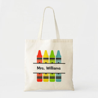 Crayons Teacher Tote - Teacher Appreciation