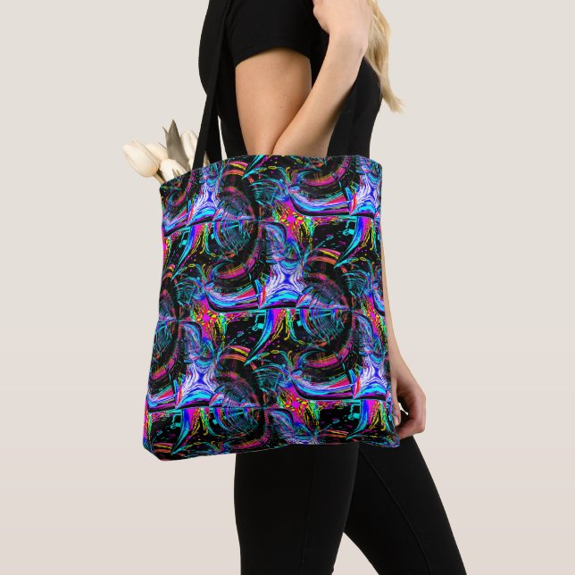 Crazee Land..... Tote Bag (Close Up)