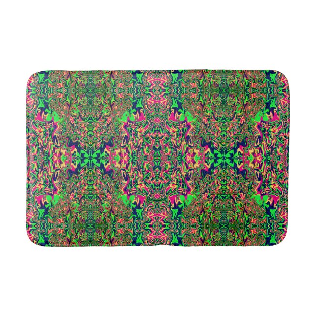 Crazeee Garden..... Bath Mat (Front)