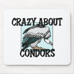 Crazy About Condors Mouse Pad