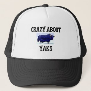 Crazy About Yaks Trucker Hat