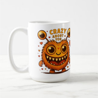 Crazy About You Monster Love Mug