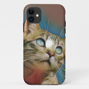 Crazy And Funny Cat iPhone 11 Case