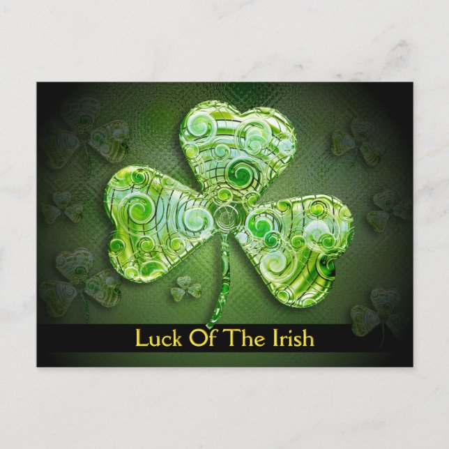 Crazy and unique - Irish for a Day - postcard (Front)