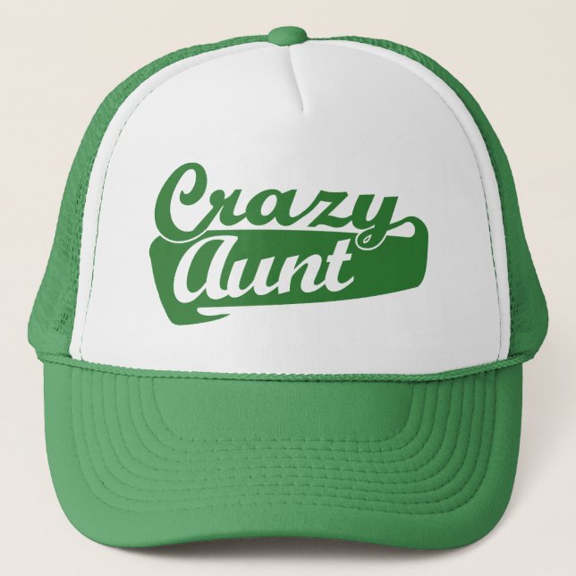 Crazy Aunt Trucker Hat (Front)