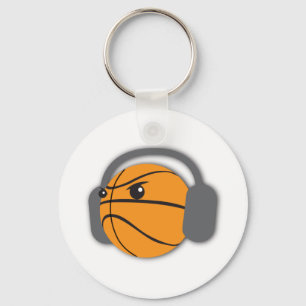 Crazy Basketball Key Ring