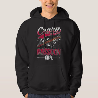 Crazy Bassoon Girl Hoodie
