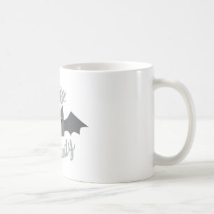 crazy bat lady circle coffee mug