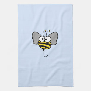 Crazy Bee Tea Towel