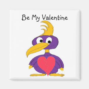 Crazy Bird Magnet