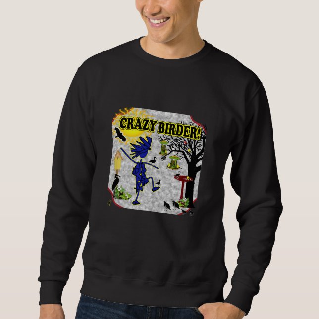 Crazy Birder Shirt & Gifts (Front)