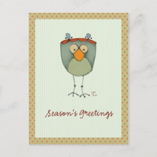 Crazy Birds Postcard