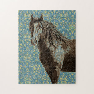 Crazy Blue Jigsaw Puzzle