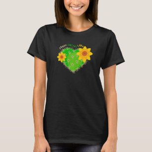 Crazy Cactus Lady Desert Plant Succulents Outfit T-Shirt