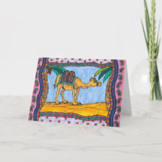 Crazy Camel Greeting Card