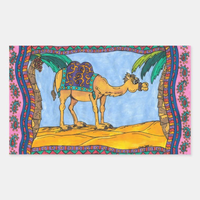 Crazy Camel Stickers (Front)
