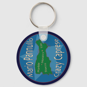 Crazy Caprese Keychain