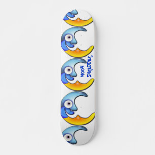 Crazy Cartoon "Moon Shredder" Skateboard Deck