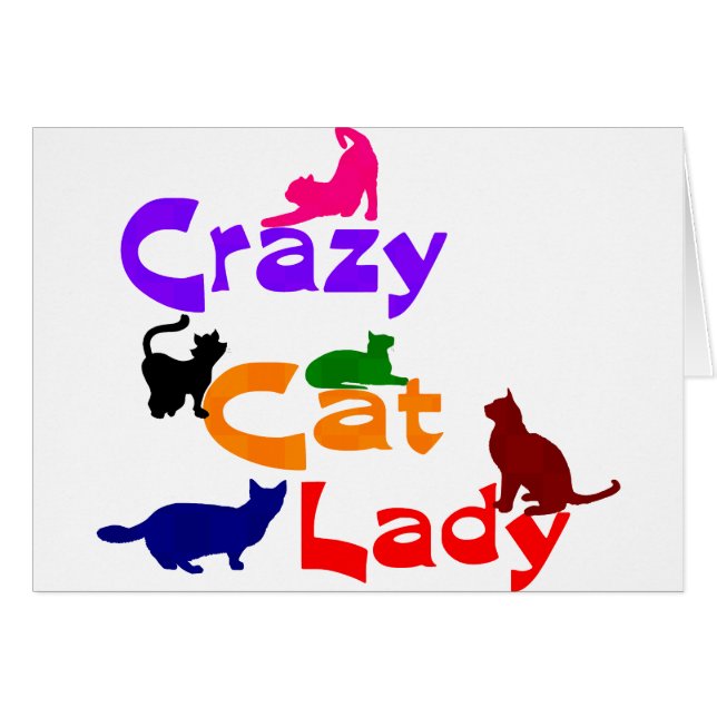 CRAZY CAT LADY (Front Horizontal)