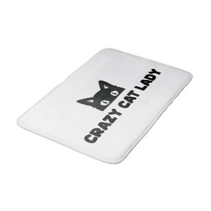Crazy Cat Lady Bath Mat