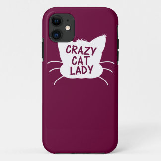 Crazy Cat Lady iPhone 11 Case