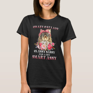 Crazy Cat Lady Classy Sassy And A Bit Smart Assy T-Shirt