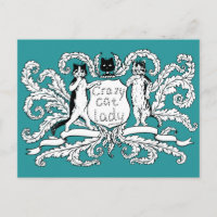 Crazy Cat lady Coat of Arms