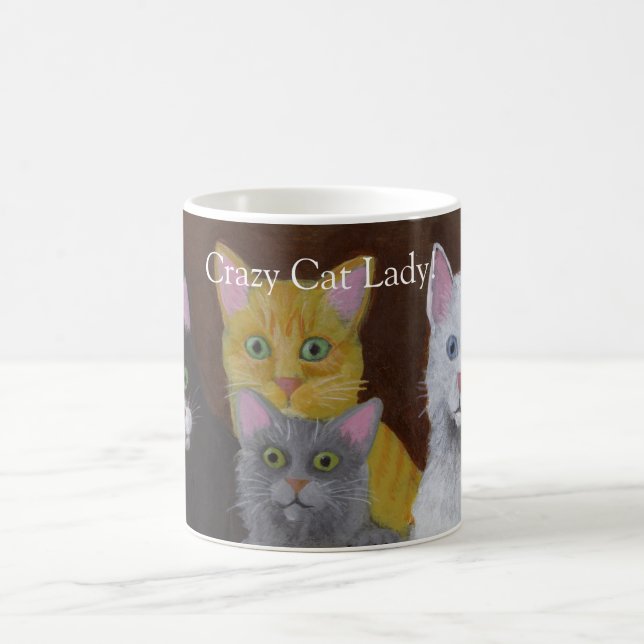 Crazy Cat Lady Coffee Mug (Center)