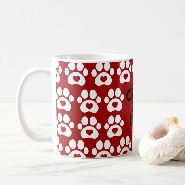 CRAZY CAT LADY  COFFEE MUG (With Donut)