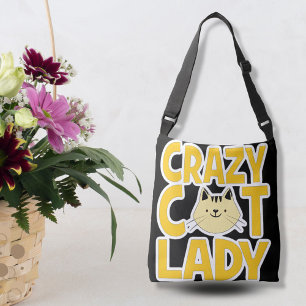 Crazy Cat Lady Crossbody Bag