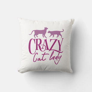 Crazy Cat Lady Cushion