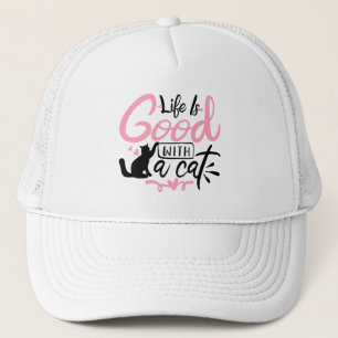 Crazy Cat Lady, Cute Kitten Funny Cat Trucker Hat