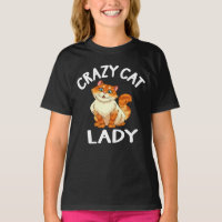 Crazy Cat Lady Cute Kitten Funny Kitty Mom Gift