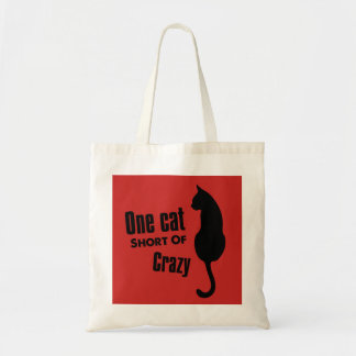 Crazy Cat Lady Funny Meow Tote Bag