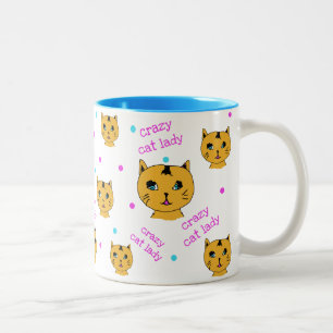 Crazy Cat Lady Funny Mug