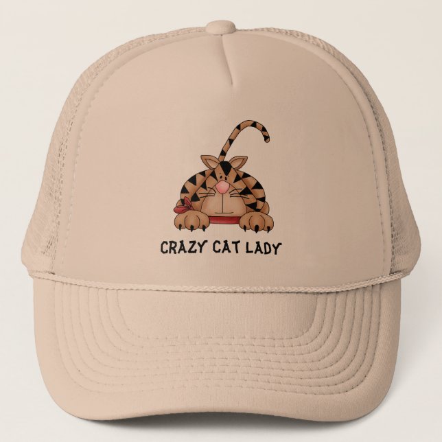 Crazy Cat Lady hat (Front)
