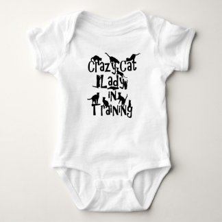 Crazy Cat Lady in Training Baby Jersey Bodysuit