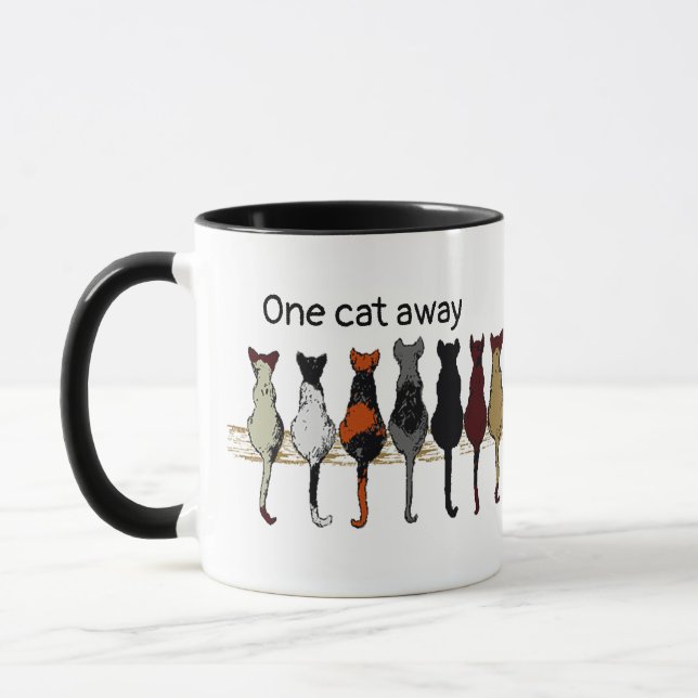 Crazy Cat Lady in Training Mug (Left)