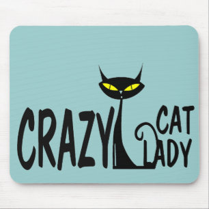 Crazy Cat Lady Mouse Pad