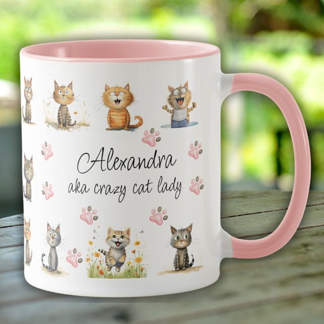 CRAZY CAT LADY  MUG (Creator Uploaded)