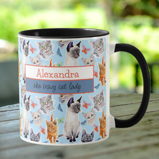 CRAZY CAT LADY MUG