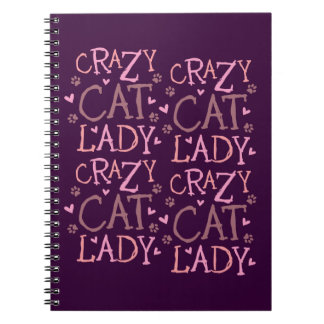 Crazy Cat Lady Notebook