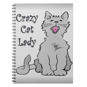 Crazy Cat Lady Notebook