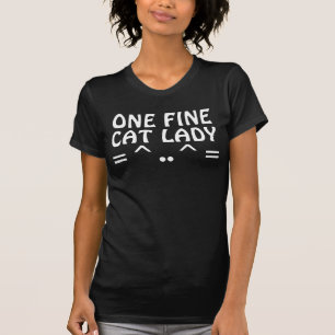 Crazy Cat Lady t-shirts, FINE T-Shirt