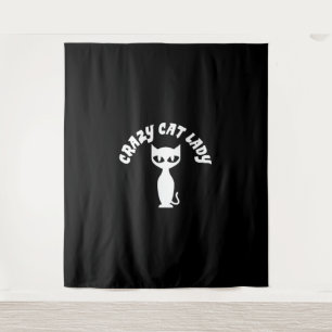 Crazy Cat Lady Tapestry
